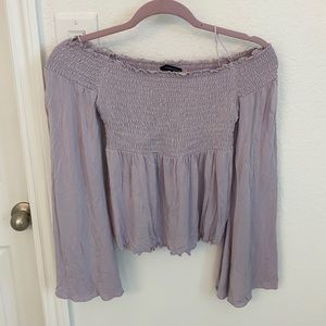 Lavender blouse